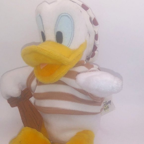 Disney Other - VINTAGE PIRATE DONALD BEAN BAG, THEME PARK EDITION